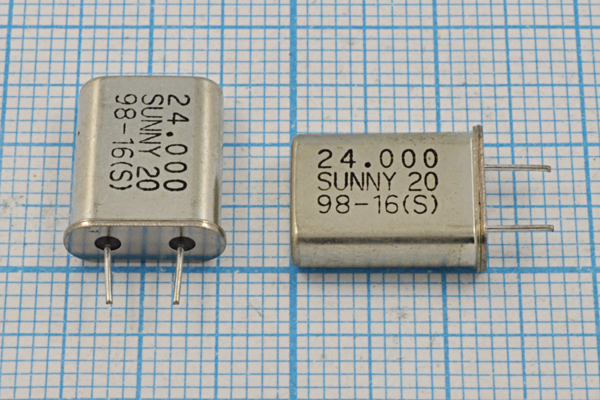 24000 \HC49U\20\\\SA[SUNNY]\1Г 4мм (SUNNY 20) --- Кварцевые резонаторы (пьезокерамические, диэлектрические, ПАВ (SAW), резонаторы из других пьезоматериалов)