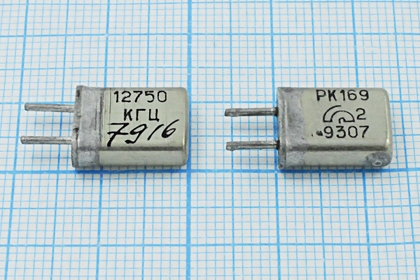 12750 \HC25U\\\\РК169МА\1Г (12750 КГЦ РК169) --- Кварцевые резонаторы (пьезокерамические, диэлектрические, ПАВ (SAW), резонаторы из других пьезоматериалов)