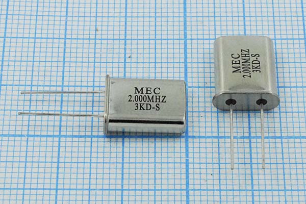 2000 \HC49U\S\ 20\\HC49U[MEC]\1Г (MEC) --- Кварцевые резонаторы (пьезокерамические, диэлектрические, ПАВ (SAW), резонаторы из других пьезоматериалов)
