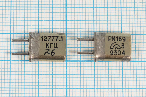 12777,1 \HC25U\\\\РК169МА\1Г --- Кварцевые резонаторы (пьезокерамические, диэлектрические, ПАВ (SAW), резонаторы из других пьезоматериалов)