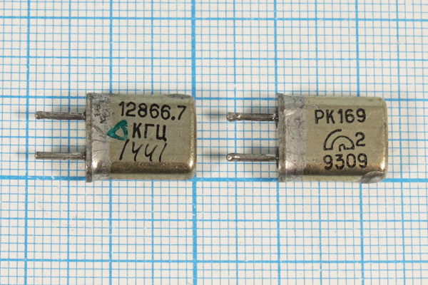 12866,7 \HC25U\\\\РК169МА\1Г --- Кварцевые резонаторы (пьезокерамические, диэлектрические, ПАВ (SAW), резонаторы из других пьезоматериалов)