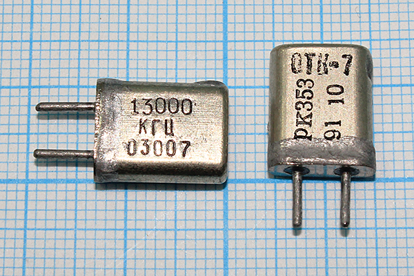 13000 \HC25U\\\\РК353МА\1Г --- Кварцевые резонаторы (пьезокерамические, диэлектрические, ПАВ (SAW), резонаторы из других пьезоматериалов)