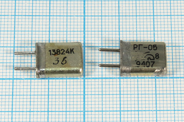 13824 \HC25U\\\\РГ05МА\1Г --- Кварцевые резонаторы (пьезокерамические, диэлектрические, ПАВ (SAW), резонаторы из других пьезоматериалов)