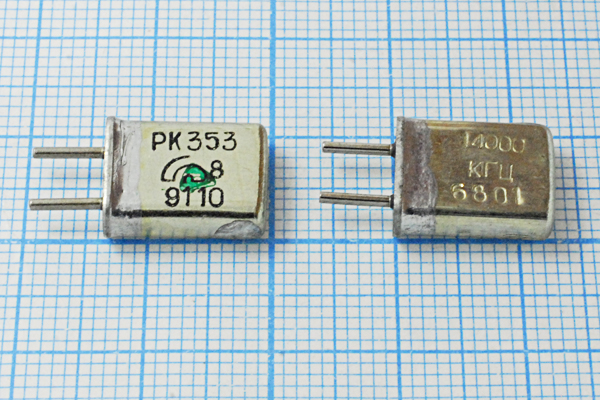 14000 \HC25U\S\\\РК353МА\1Г --- Кварцевые резонаторы (пьезокерамические, диэлектрические, ПАВ (SAW), резонаторы из других пьезоматериалов)