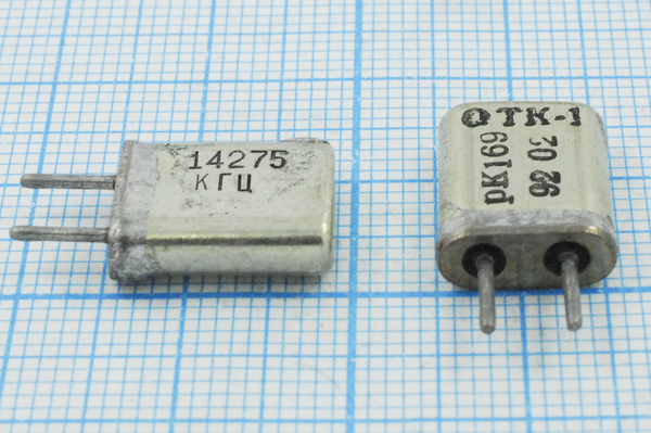 14275 \HC25U\\\\РК169МА\1Г --- Кварцевые резонаторы (пьезокерамические, диэлектрические, ПАВ (SAW), резонаторы из других пьезоматериалов)