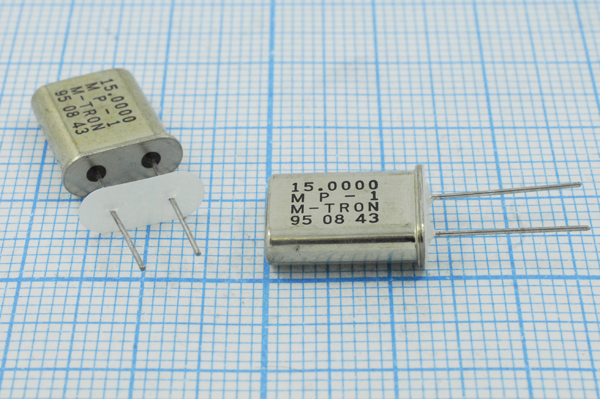 15000 \HC49U\20\ \\MP-1\1Г +IS (M-TRON) --- Кварцевые резонаторы (пьезокерамические, диэлектрические, ПАВ (SAW), резонаторы из других пьезоматериалов)