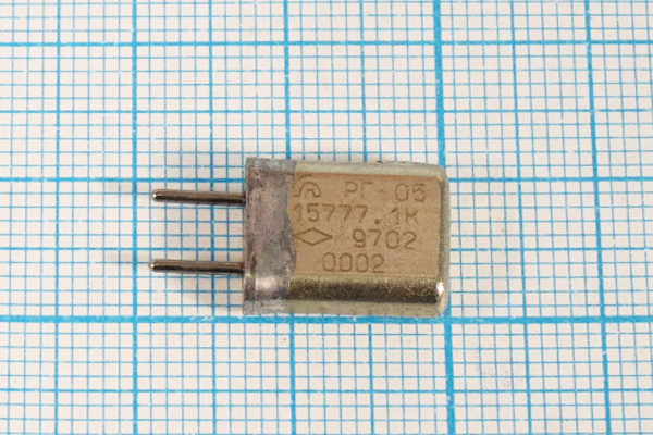 15777,1 \HC25U\\\\РГ05МА\1Г --- Кварцевые резонаторы (пьезокерамические, диэлектрические, ПАВ (SAW), резонаторы из других пьезоматериалов)