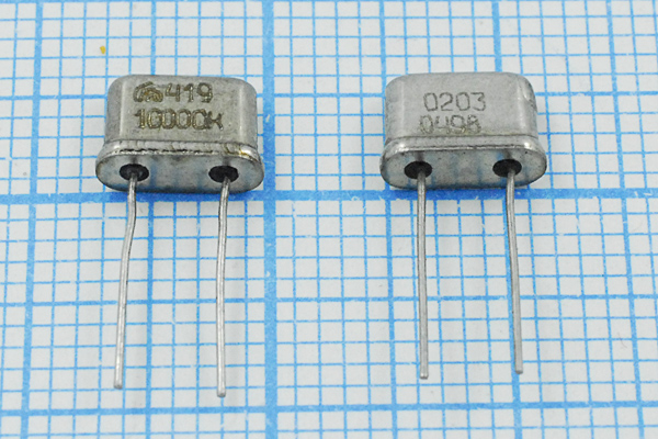 10000 \UM4\10\ 20\\РК419МР\1Г (419 10000К) --- Кварцевые резонаторы (пьезокерамические, диэлектрические, ПАВ (SAW), резонаторы из других пьезоматериалов)