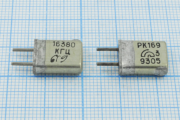 16380 \HC25U\\\\РК169МА\1Г --- Кварцевые резонаторы (пьезокерамические, диэлектрические, ПАВ (SAW), резонаторы из других пьезоматериалов)