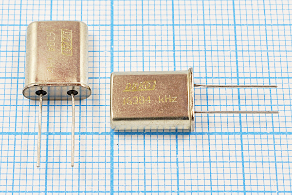 16384 \HC49U\S\ 15\ 40/-40~70C\РК374МД-6ВТ\1Г (DEK --- Кварцевые резонаторы (пьезокерамические, диэлектрические, ПАВ (SAW), резонаторы из других пьезоматериалов)