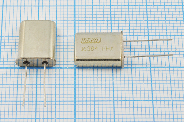 16384 \HC49U\S\ 20\ 40/-40~70C\РК374МД-7ВТ\1Г (DEK --- Кварцевые резонаторы (пьезокерамические, диэлектрические, ПАВ (SAW), резонаторы из других пьезоматериалов)