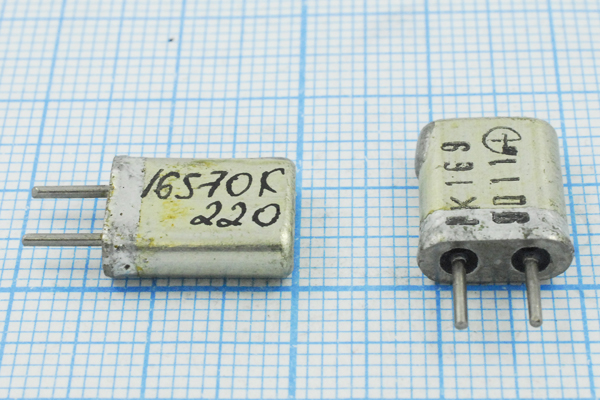 16570 \HC25U\\\\РК169МА\1Г --- Кварцевые резонаторы (пьезокерамические, диэлектрические, ПАВ (SAW), резонаторы из других пьезоматериалов)
