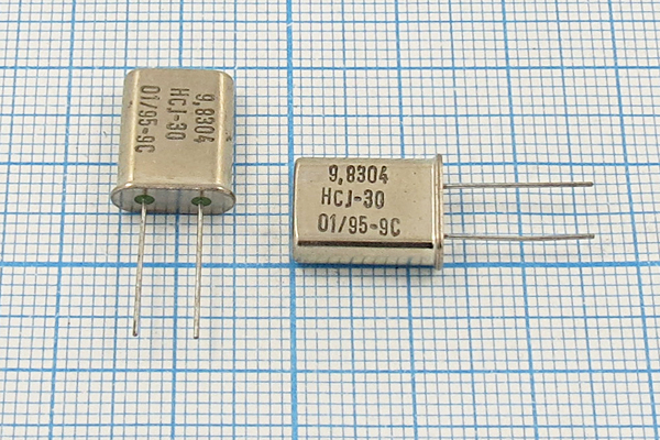 9830,4 \HC49U\30\ 20\\S[HC49U]\1Г (HCJ-30) --- Кварцевые резонаторы (пьезокерамические, диэлектрические, ПАВ (SAW), резонаторы из других пьезоматериалов)
