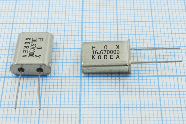 16670 \HC49U\20\\\HC49U[FOX}\1Г (FOX) --- Кварцевые резонаторы (пьезокерамические, диэлектрические, ПАВ (SAW), резонаторы из других пьезоматериалов)