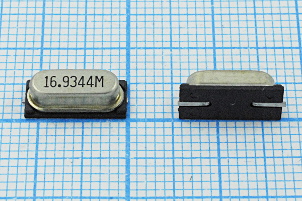 16934,4 \SMD49S4\20\\\\1Г (16.9344M) --- Кварцевые резонаторы (пьезокерамические, диэлектрические, ПАВ (SAW), резонаторы из других пьезоматериалов)