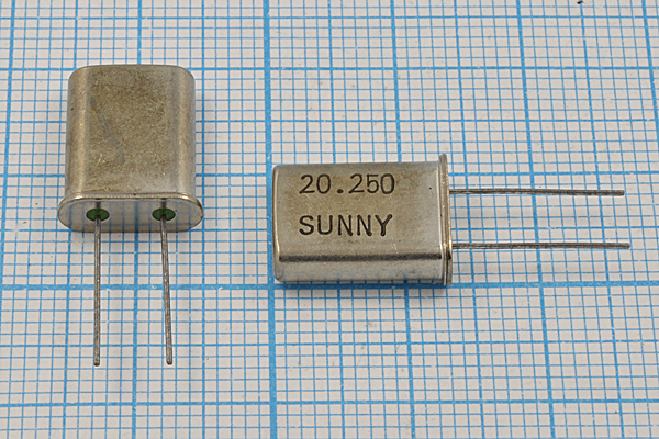 20250 \HC49U\20\\\SA[SUNNY]\1Г (SUNNY) --- Кварцевые резонаторы (пьезокерамические, диэлектрические, ПАВ (SAW), резонаторы из других пьезоматериалов)