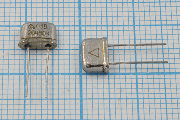 20480 \UM4\\\\РК418МР\1Г --- Кварцевые резонаторы (пьезокерамические, диэлектрические, ПАВ (SAW), резонаторы из других пьезоматериалов)