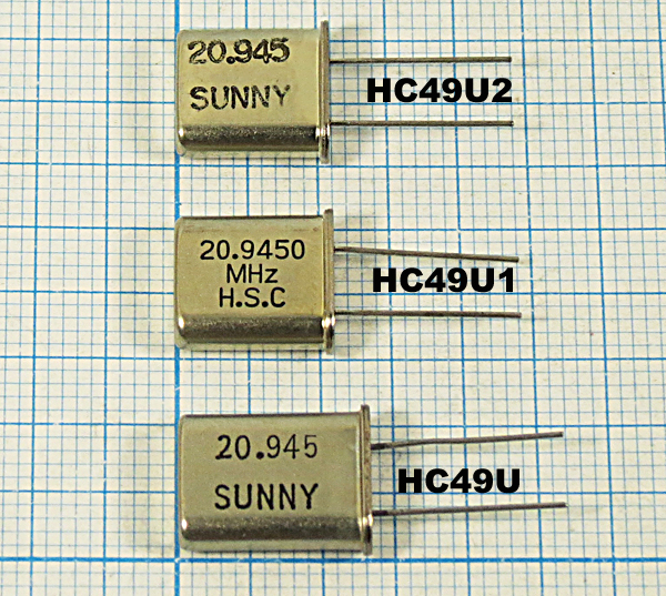 24950 \HC49U2\20\\\\1Г --- Кварцевые резонаторы (пьезокерамические, диэлектрические, ПАВ (SAW), резонаторы из других пьезоматериалов)