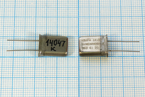 14047 \HC49U\\\\РК169МД\1Г (14047к) --- Кварцевые резонаторы (пьезокерамические, диэлектрические, ПАВ (SAW), резонаторы из других пьезоматериалов)