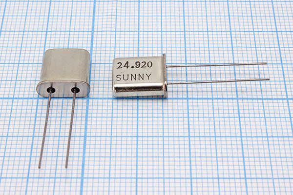 24920 \HC49U1\20\\\SB[SUNNY]\3Г (24.920 SUNNY) --- Кварцевые резонаторы (пьезокерамические, диэлектрические, ПАВ (SAW), резонаторы из других пьезоматериалов)