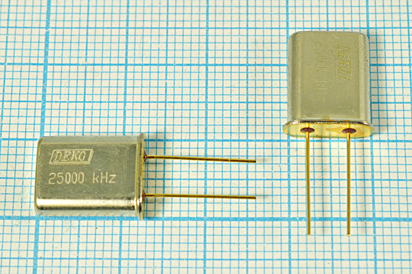 25000 \HC49U\S\ 30\ 40/-40~70C\РК374МД-8ВТ\1Г (DEK --- Кварцевые резонаторы (пьезокерамические, диэлектрические, ПАВ (SAW), резонаторы из других пьезоматериалов)