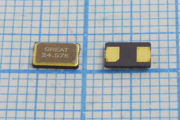 24576 \SMD05032C2\20\ 20\\GSX531S\1Г (24.576) --- Кварцевые резонаторы (пьезокерамические, диэлектрические, ПАВ (SAW), резонаторы из других пьезоматериалов)