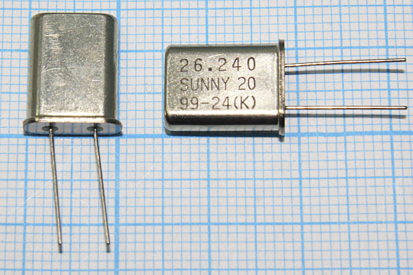 26240 \HC49U\20\\\SA[SUNNY]\1Г (SUNNY 20) --- Кварцевые резонаторы (пьезокерамические, диэлектрические, ПАВ (SAW), резонаторы из других пьезоматериалов)