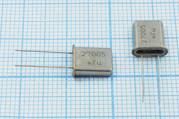 27005 \HC45U\S\\\РК45\ХСР 1Г --- Кварцевые резонаторы (пьезокерамические, диэлектрические, ПАВ (SAW), резонаторы из других пьезоматериалов)