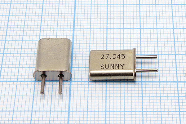 27045 \HC50U\20\\\\3Г (SUNNY 27.045) --- Кварцевые резонаторы (пьезокерамические, диэлектрические, ПАВ (SAW), резонаторы из других пьезоматериалов)