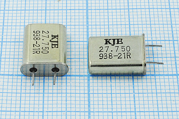 27750 \HC49U\12\\\\3Г 4мм  (KJE 931-21R) --- Кварцевые резонаторы (пьезокерамические, диэлектрические, ПАВ (SAW), резонаторы из других пьезоматериалов)