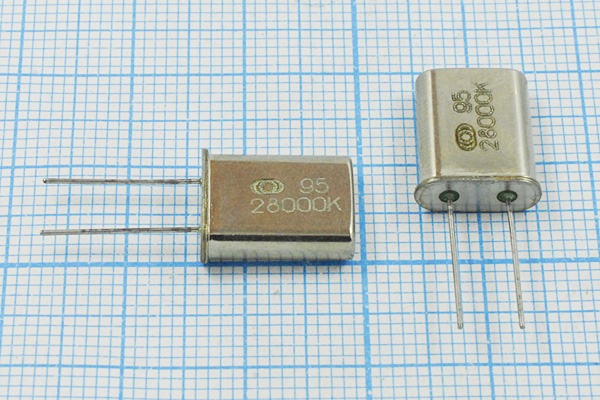 28000 \HC49U\S\ 30\ 30/-10~60C\РК367-01МД-8АС\3Г --- Кварцевые резонаторы (пьезокерамические, диэлектрические, ПАВ (SAW), резонаторы из других пьезоматериалов)