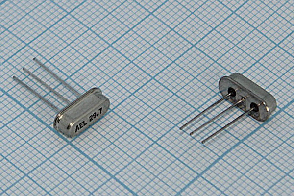 29700 \HC49S3-3\20\\\HC-49S[AEL]\3Г (AEL29.7) --- Кварцевые резонаторы (пьезокерамические, диэлектрические, ПАВ (SAW), резонаторы из других пьезоматериалов)