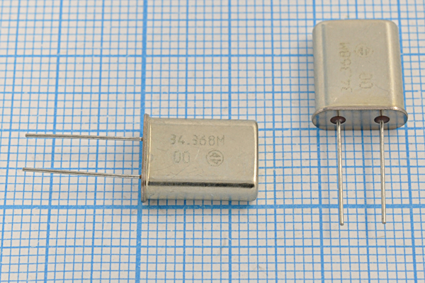 34368 \HC49U\S\\\РК411МД\1Г --- Кварцевые резонаторы (пьезокерамические, диэлектрические, ПАВ (SAW), резонаторы из других пьезоматериалов)