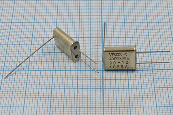 40000 \HC49U+LW\S\ \\HC49U\3Г (VF4000-5) --- Кварцевые резонаторы (пьезокерамические, диэлектрические, ПАВ (SAW), резонаторы из других пьезоматериалов)
