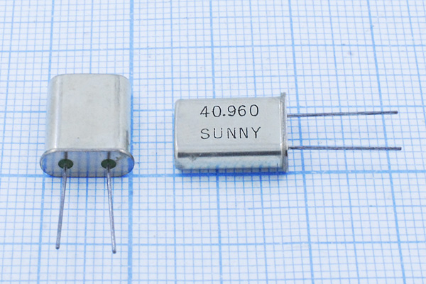 40960 \HC49U\16\\\SA[SUNNY]\3Г (SUNNY) --- Кварцевые резонаторы (пьезокерамические, диэлектрические, ПАВ (SAW), резонаторы из других пьезоматериалов)