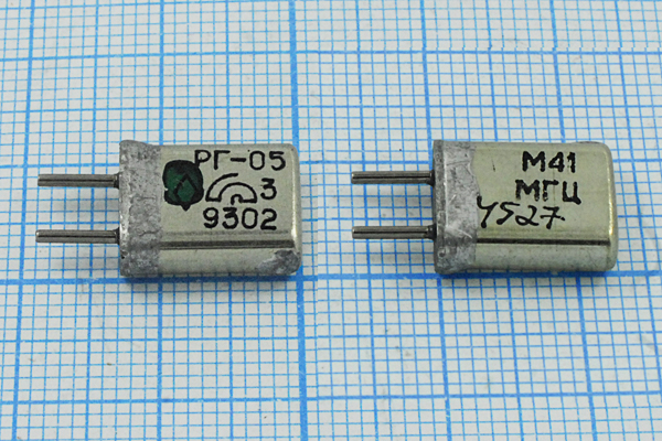 41000 \HC25U\\\\РГ05МА\3Г (М41МГЦ) --- Кварцевые резонаторы (пьезокерамические, диэлектрические, ПАВ (SAW), резонаторы из других пьезоматериалов)