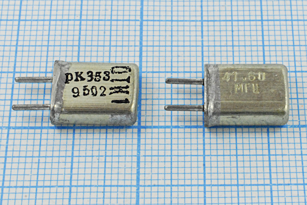 41600 \HC25U\\ 50\100/-30~60C\РК353МА-9БХ\3Г --- Кварцевые резонаторы (пьезокерамические, диэлектрические, ПАВ (SAW), резонаторы из других пьезоматериалов)