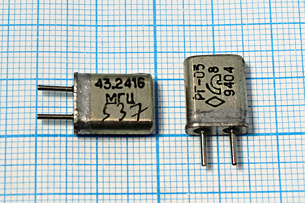 43241,6 \HC25U\S\\\РГ05МА\3Г --- Кварцевые резонаторы (пьезокерамические, диэлектрические, ПАВ (SAW), резонаторы из других пьезоматериалов)