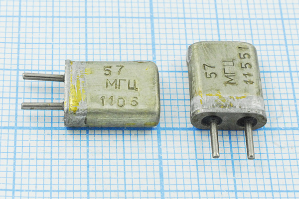 57000 \HC25U\\\\МА\5Г (57 МГЦ) --- Кварцевые резонаторы (пьезокерамические, диэлектрические, ПАВ (SAW), резонаторы из других пьезоматериалов)