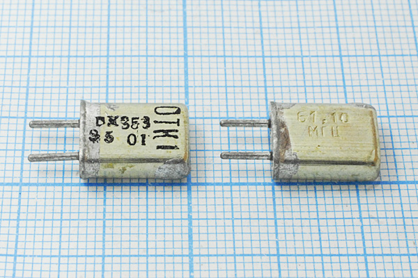 61100 \HC25U\\\\РК353МА\5Г --- Кварцевые резонаторы (пьезокерамические, диэлектрические, ПАВ (SAW), резонаторы из других пьезоматериалов)