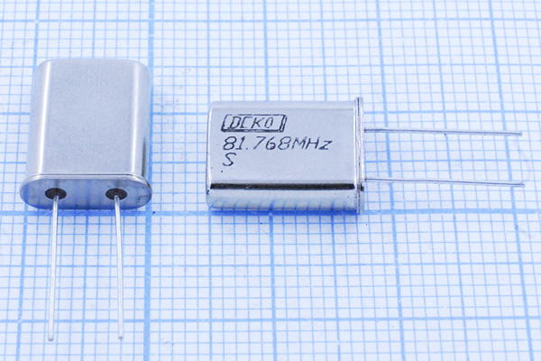 81768 \HC49U\S\ 30\ 40/-40~70C\РК374МД-8ВТ\5Г --- Кварцевые резонаторы (пьезокерамические, диэлектрические, ПАВ (SAW), резонаторы из других пьезоматериалов)