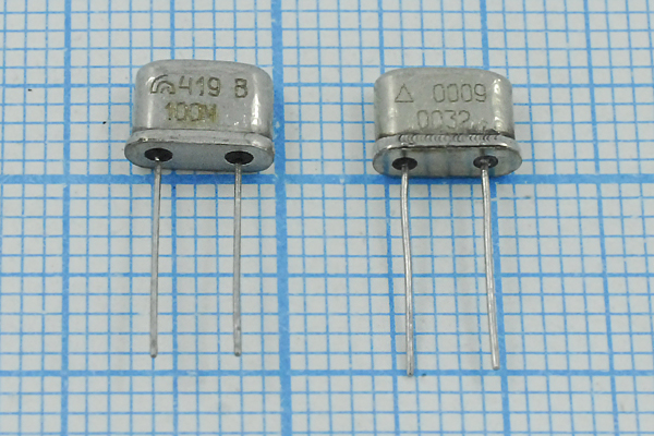 100000 \UM4\S\ 30\ 30/0~50C\РК419МР-8МС\5Г --- Кварцевые резонаторы (пьезокерамические, диэлектрические, ПАВ (SAW), резонаторы из других пьезоматериалов)