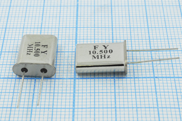 10500 \HC49U\16\\\\1Г (FY 10.500 MHz) --- Кварцевые резонаторы (пьезокерамические, диэлектрические, ПАВ (SAW), резонаторы из других пьезоматериалов)
