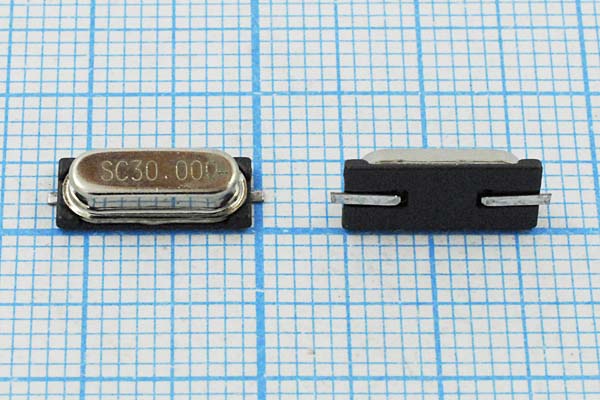 30000 \SMD49S3\16\ 30\ 30/-20~70C\SX-3\3Г --- Кварцевые резонаторы (пьезокерамические, диэлектрические, ПАВ (SAW), резонаторы из других пьезоматериалов)