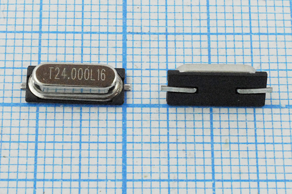 24000 \SMD49S3\16\ 20\ /-20~70C\SMH3,0\1Г (T L16) --- Кварцевые резонаторы (пьезокерамические, диэлектрические, ПАВ (SAW), резонаторы из других пьезоматериалов)