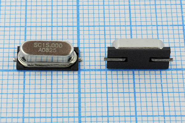 15000 \SMD49S4\18\ 30\ 50/-40~85C\SX-1\1Г (SC15.00 --- Кварцевые резонаторы (пьезокерамические, диэлектрические, ПАВ (SAW), резонаторы из других пьезоматериалов)