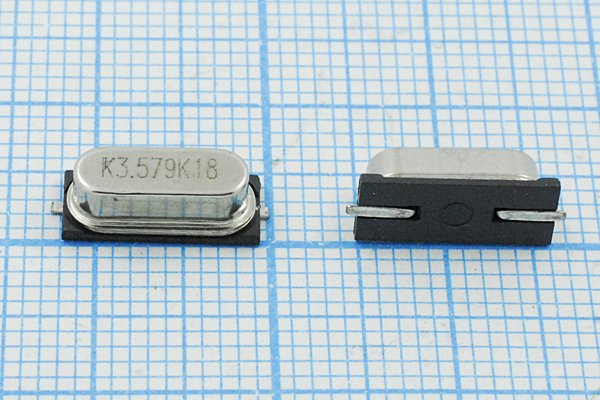 3579,545 \SMD49S4\12\ 50\ /-20~70C\SX-1\1Г --- Кварцевые резонаторы (пьезокерамические, диэлектрические, ПАВ (SAW), резонаторы из других пьезоматериалов)