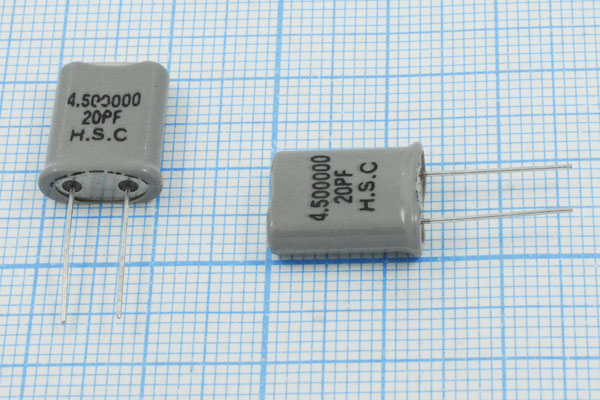 4500 \HC49U\20\ 20\\\1Г +SL (HSC20PF) --- Кварцевые резонаторы (пьезокерамические, диэлектрические, ПАВ (SAW), резонаторы из других пьезоматериалов)
