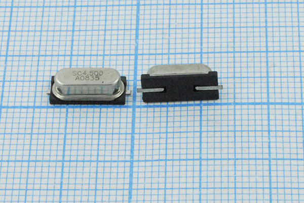 4500 \SMD49S4\16\ 15\ 30/-30~85C\SX-1\1Г --- Кварцевые резонаторы (пьезокерамические, диэлектрические, ПАВ (SAW), резонаторы из других пьезоматериалов)
