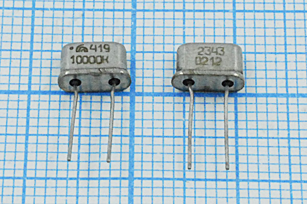 10000 \UM4\12\\\РК419МР\1Г (419 10000К) --- Кварцевые резонаторы (пьезокерамические, диэлектрические, ПАВ (SAW), резонаторы из других пьезоматериалов)
